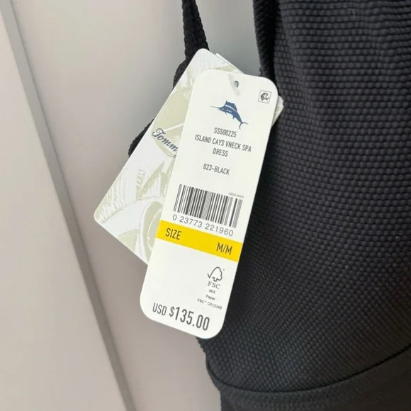 NWT Tommy Bahama Island Cays Coverup spa Dress
size M - Picture 3 of 6